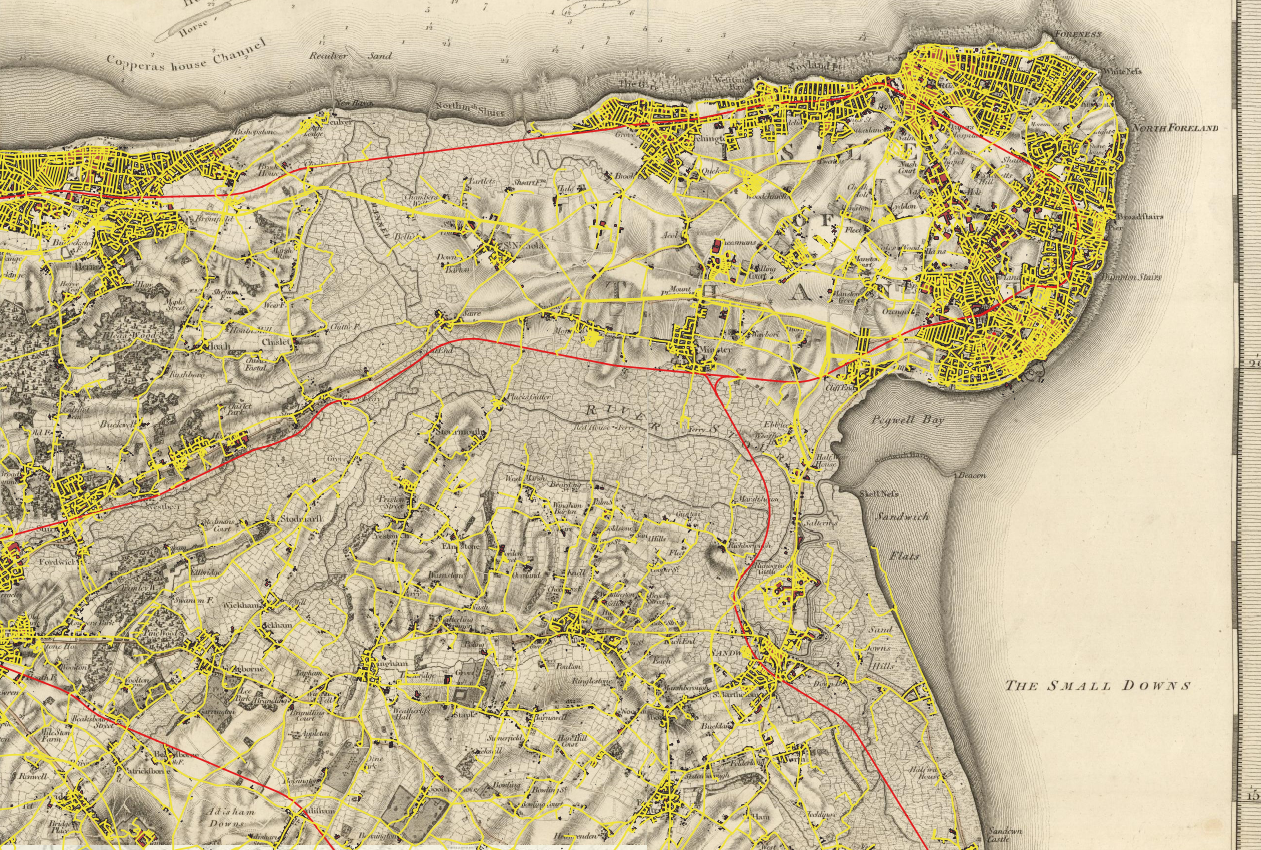 Searching for Kent’s Wantsum Channel on Historic OS Maps