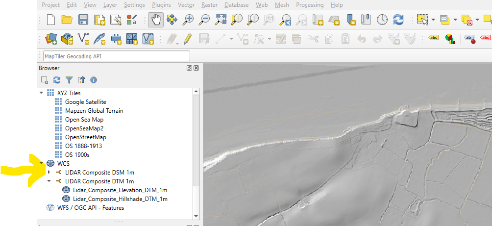 Integrating LiDAR data into QGIS